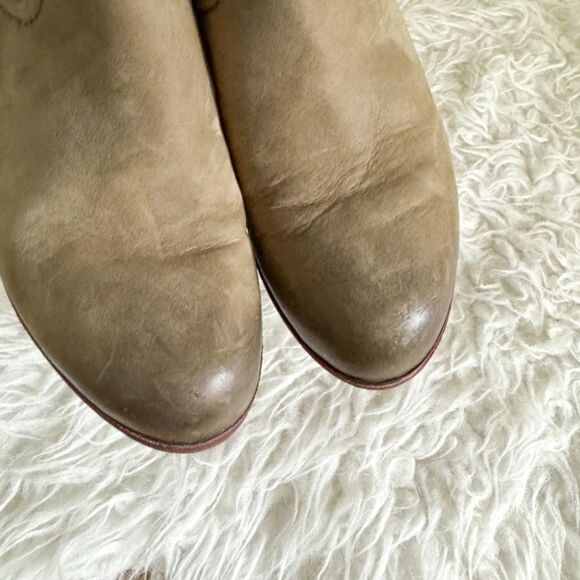 Sam Edelman Fringe Suede "Louie" Block Heel Ankle Bootie | Size 6.5 - Picture 7 of 9